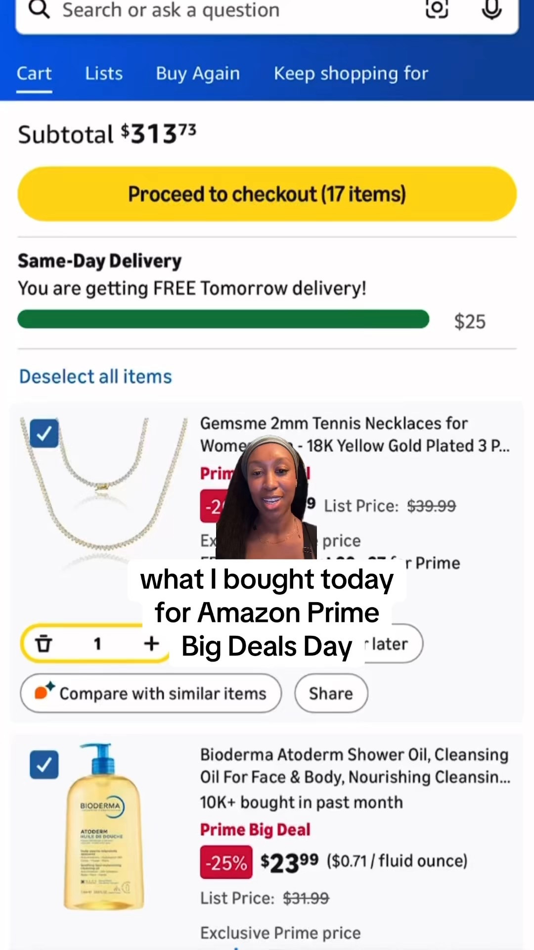 What’s In My Cart & already on the way from the Amazon Prime Big Deals Day. 

All of my picks I am confident in from beauty to jewelry, skincare to sun care.

#LTKFindsUnder100 #LTKBeauty #LTKActive