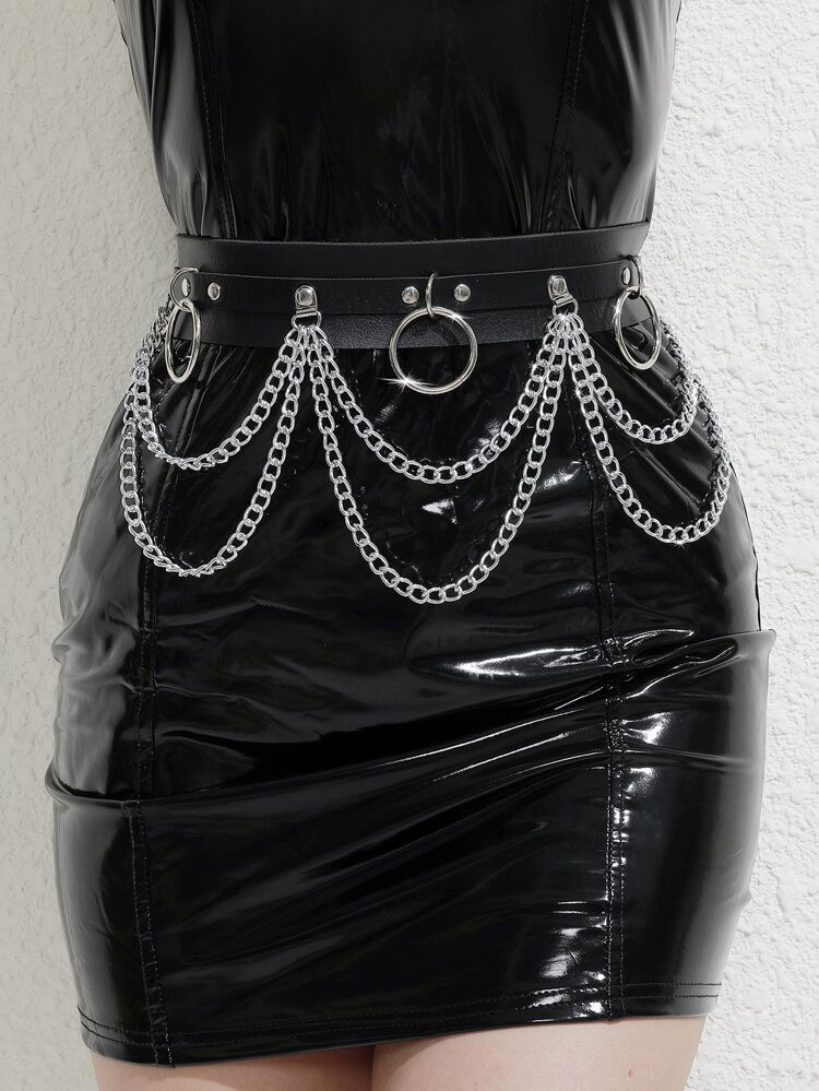 Ring & Chain Decor Belt | SHEIN