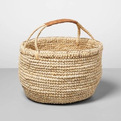 14.5" x 14.1" Sisal Basket with Handles Natural - Opalhouse™ | Target