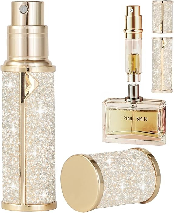 Travel Perfume Bottle Refillable,Perfume Travel Refillable Mini Spray Bottles Leather Cologne Dis... | Amazon (US)