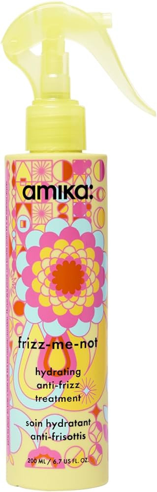amika frizz-me-not hydrating anti-frizz treatment | lightweight hydrating spray for medium to thi... | Amazon (US)