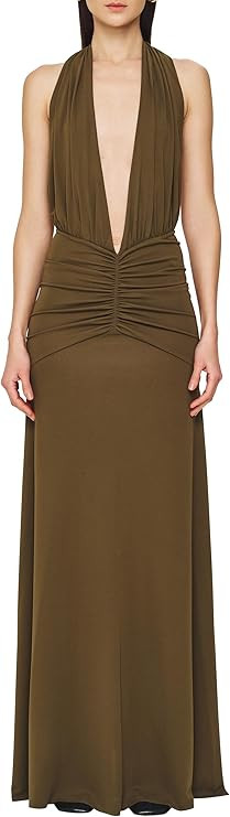 Ronny Kobo Women's Maxi Halter Labelle Dress | Amazon (US)
