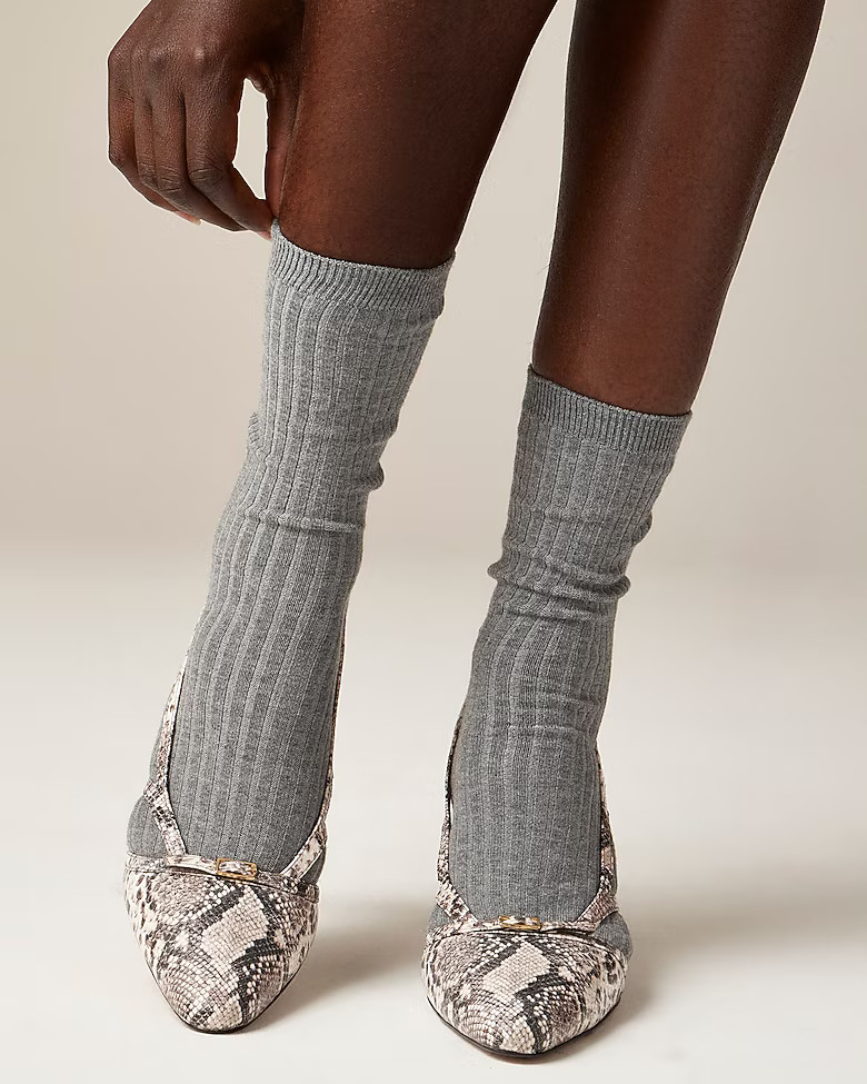 Ribbed trouser socks three-pack | J. Crew US