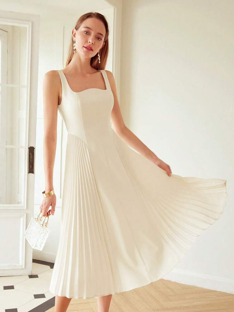MOTF PREMIUM PLEATED CORSET MIDI DRESS
       
              
              $44.99           
   ... | SHEIN