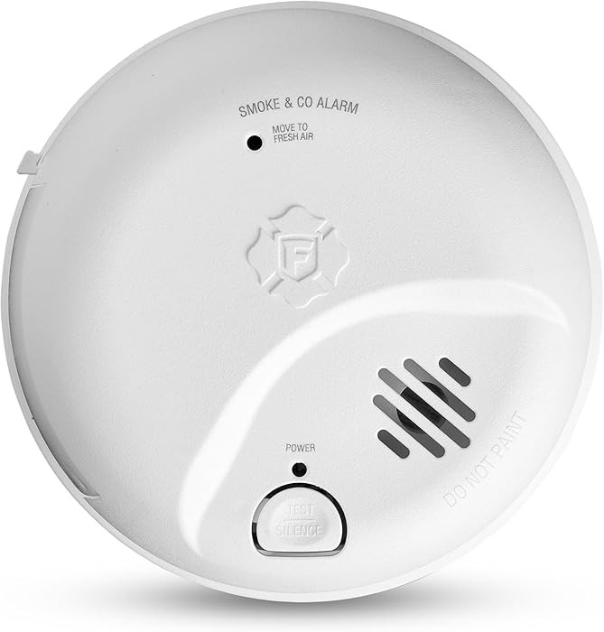 First Alert Combination Smoke & Carbon Monoxide Alarm, Battery Operated Detector with Test & Sile... | Amazon (US)