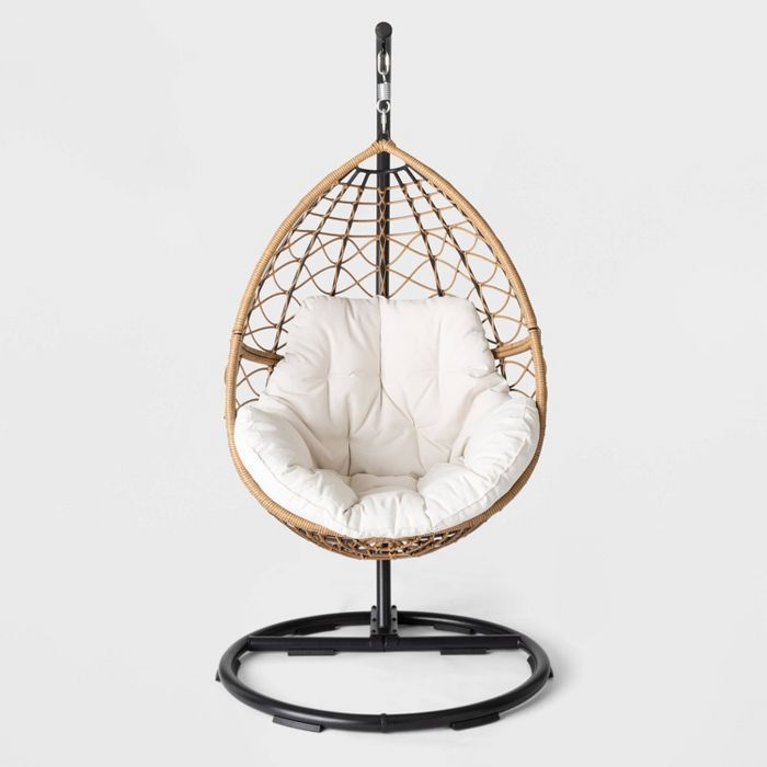Britanna Patio Hanging Egg Chair - Natural - Opalhouse™ | Target
