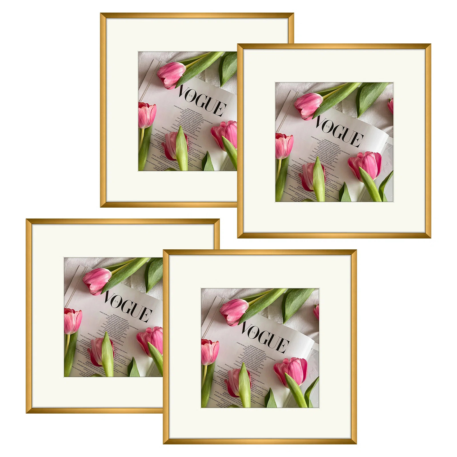 Wayfair Basics® Drennon Metal Picture Frame, Photo Frames or Table Top and Wall Mounting & Revie... | Wayfair North America