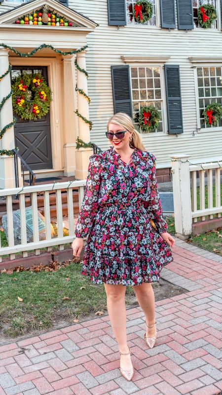 Sale Alert 40% off Holiday outfit: Fun 2 piece Poinsettia Top & Skirt for holiday parties. 

#LTKHoliday #LTKover40 #LTKsalealert