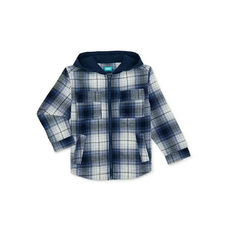 365 Kids From Garanimals Boys Shacket Sizes 4-10 | Walmart (US)