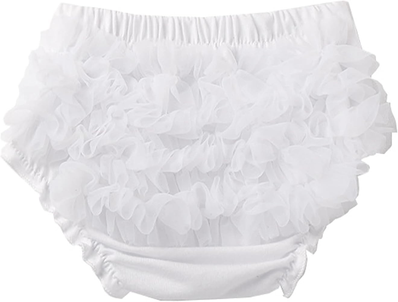 UTTPLL Infant Baby Boys Girls Diaper Covers Bloomer Mesh Ruffled Tiered Bloomers Elastic Briefs C... | Amazon (US)