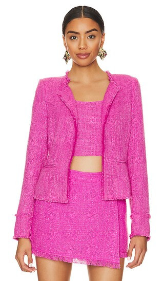 Statement Jacket in Pink | Revolve Clothing (Global)