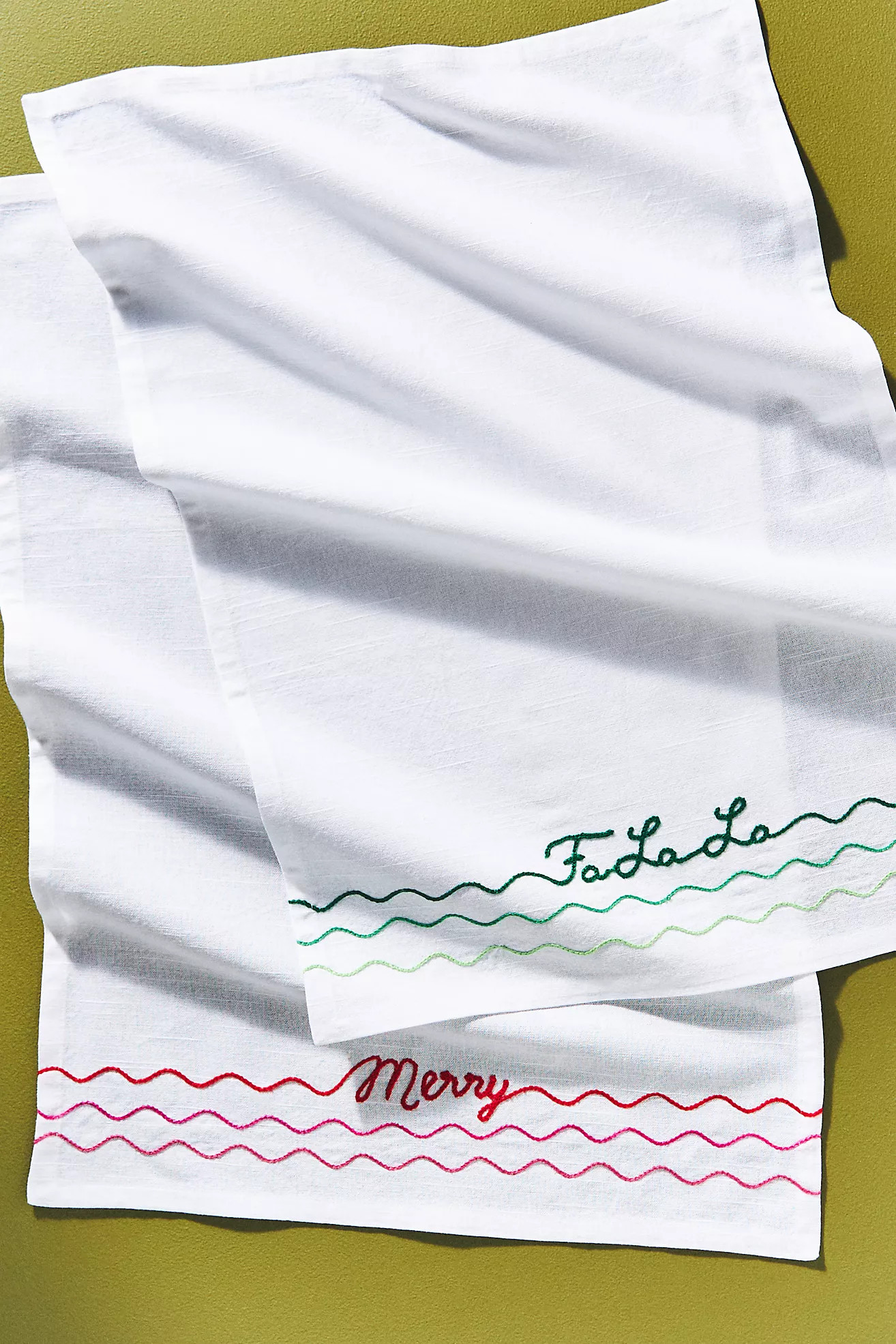 Festive Hand Towels, Set of 2 | Anthropologie (US)