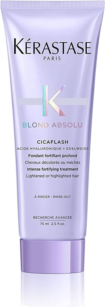Kerastase Blond Absolu Cicaflash Conditioner - For Bleached & Damaged Hair, Strengthens & Nourish... | Amazon (US)