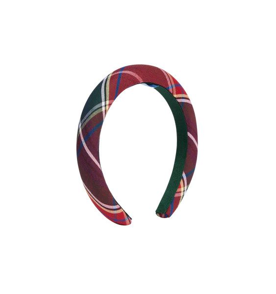 The Alice Headband - Red Tartan | Hill House Home