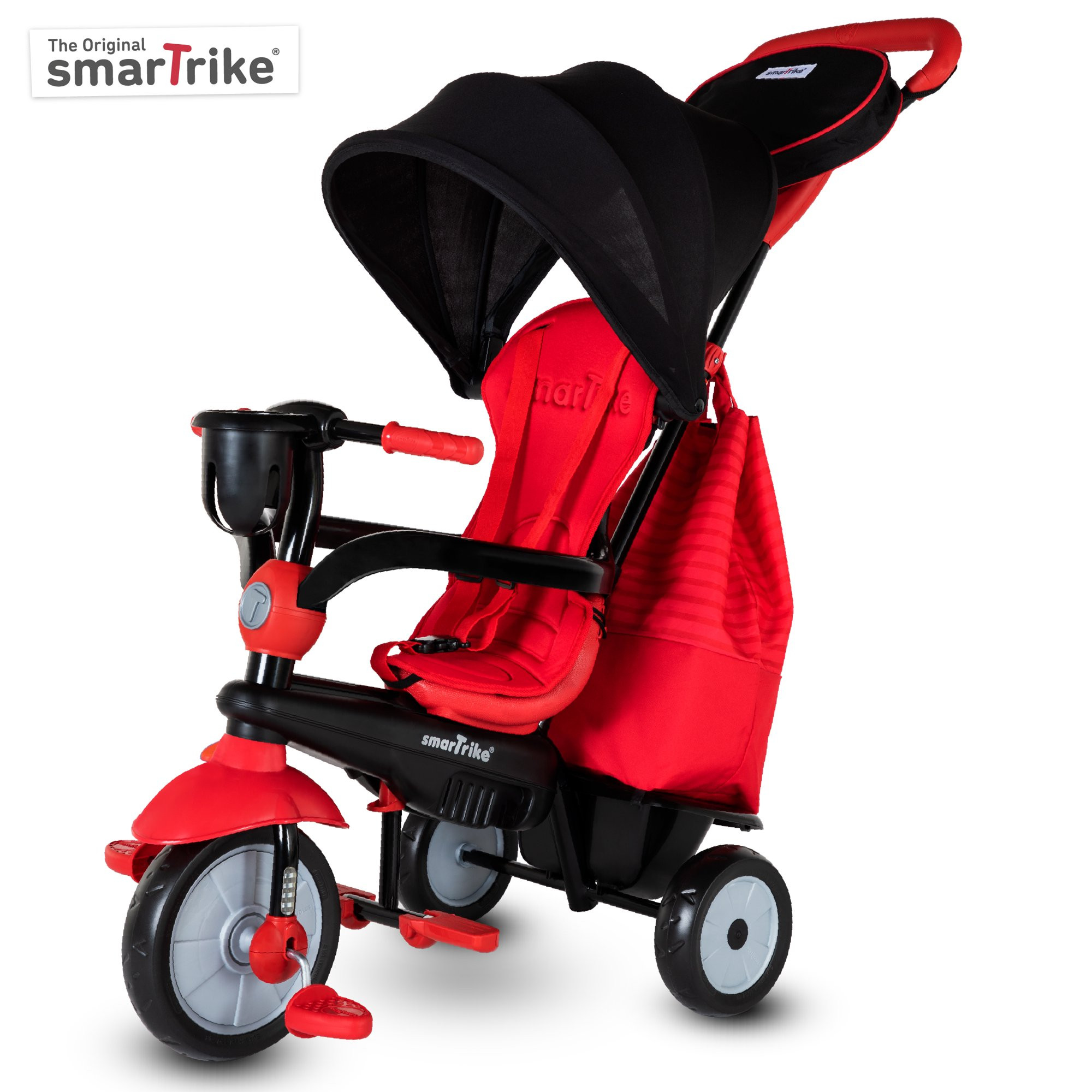 smarTrike Swing DLX, 4-in-1 Toddler Tricycle 15M - Red | Walmart (US)