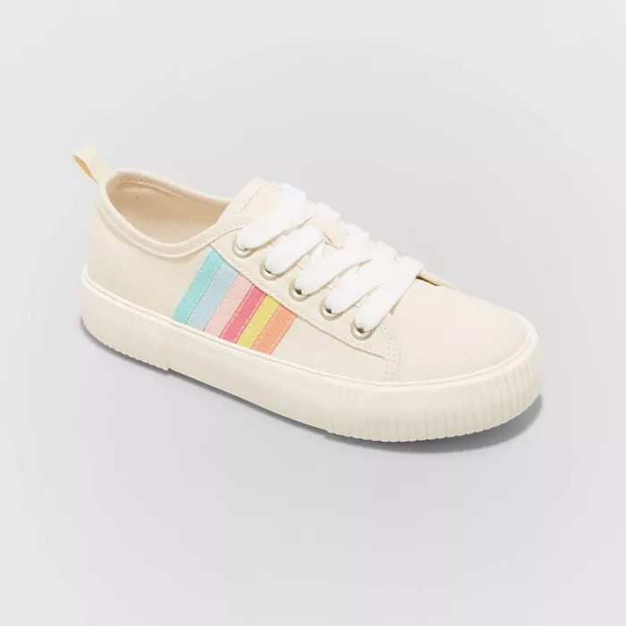 Girls' Pascale Lace-Up Sneakers - Cat & Jack™ | Target