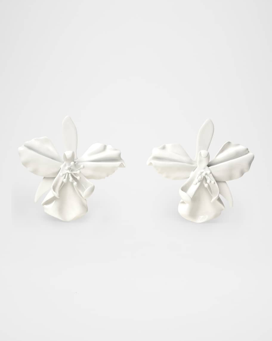 Cult Gaia Mila Floral Post Earrings | Neiman Marcus