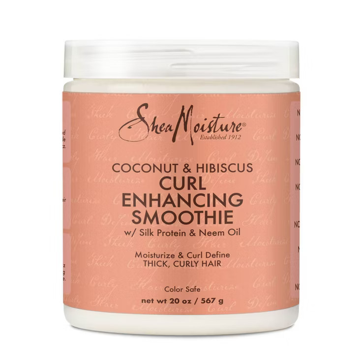 SheaMoisture Coconut & Hibiscus Curl Enhancing Smoothie - 20oz | Target