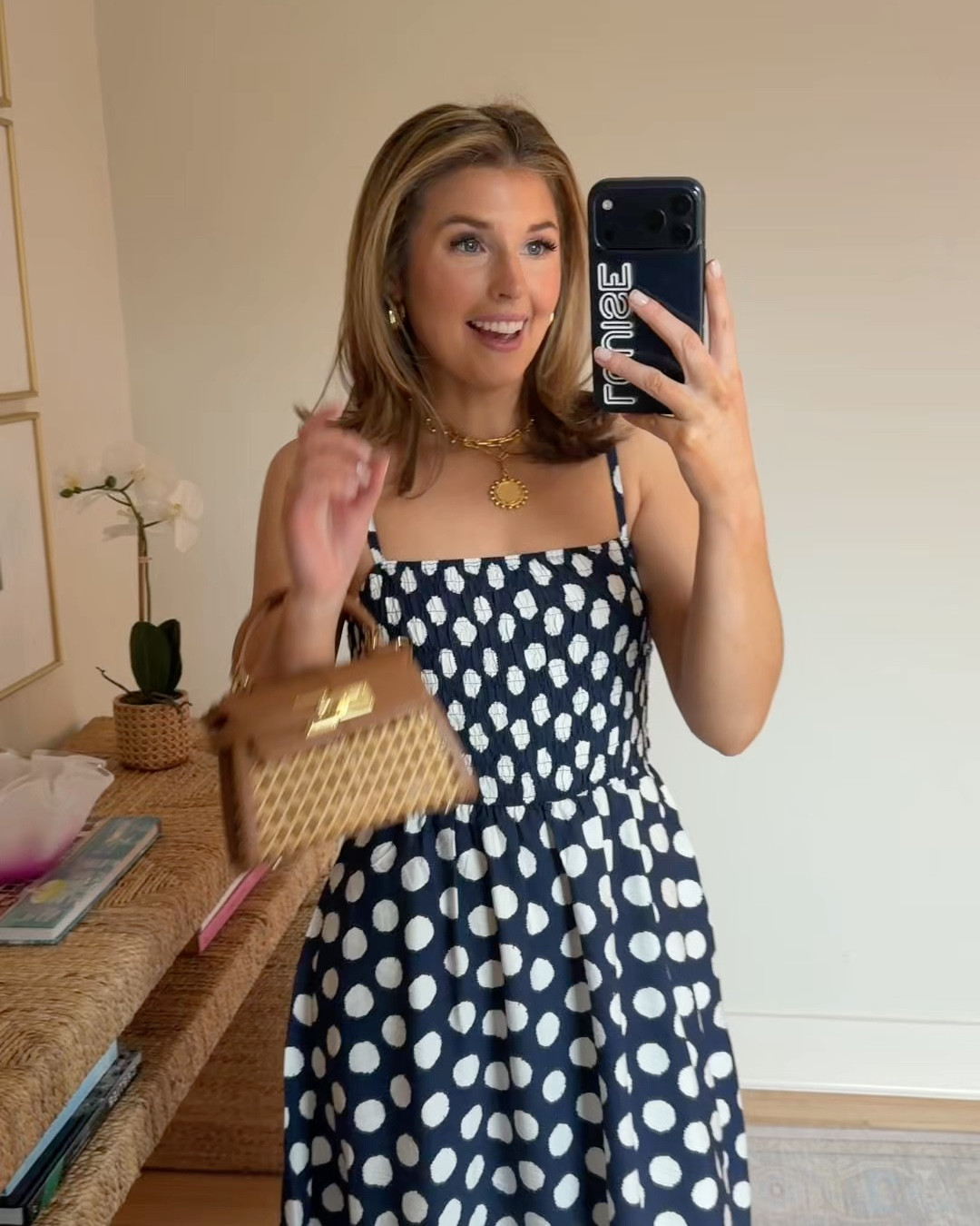 Cute new polka dot dress! Great casual dress option for spring and summer 🤍 wearing a S 