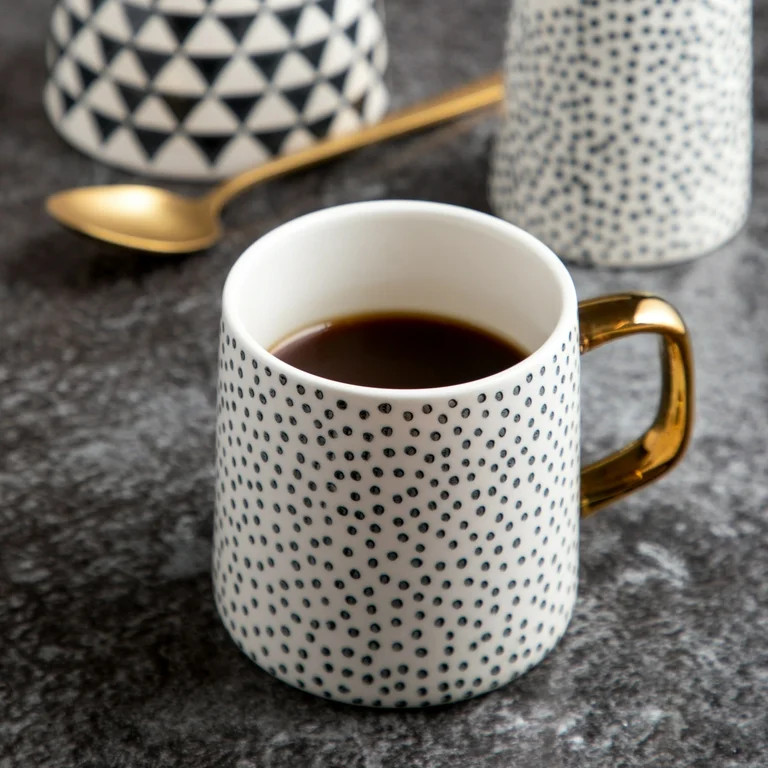 Thyme & Table Stoneware Mug, Dot | Walmart (US)