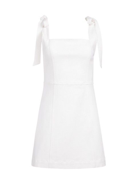 Maryann Tie-Shoulder Minidress | Saks Fifth Avenue