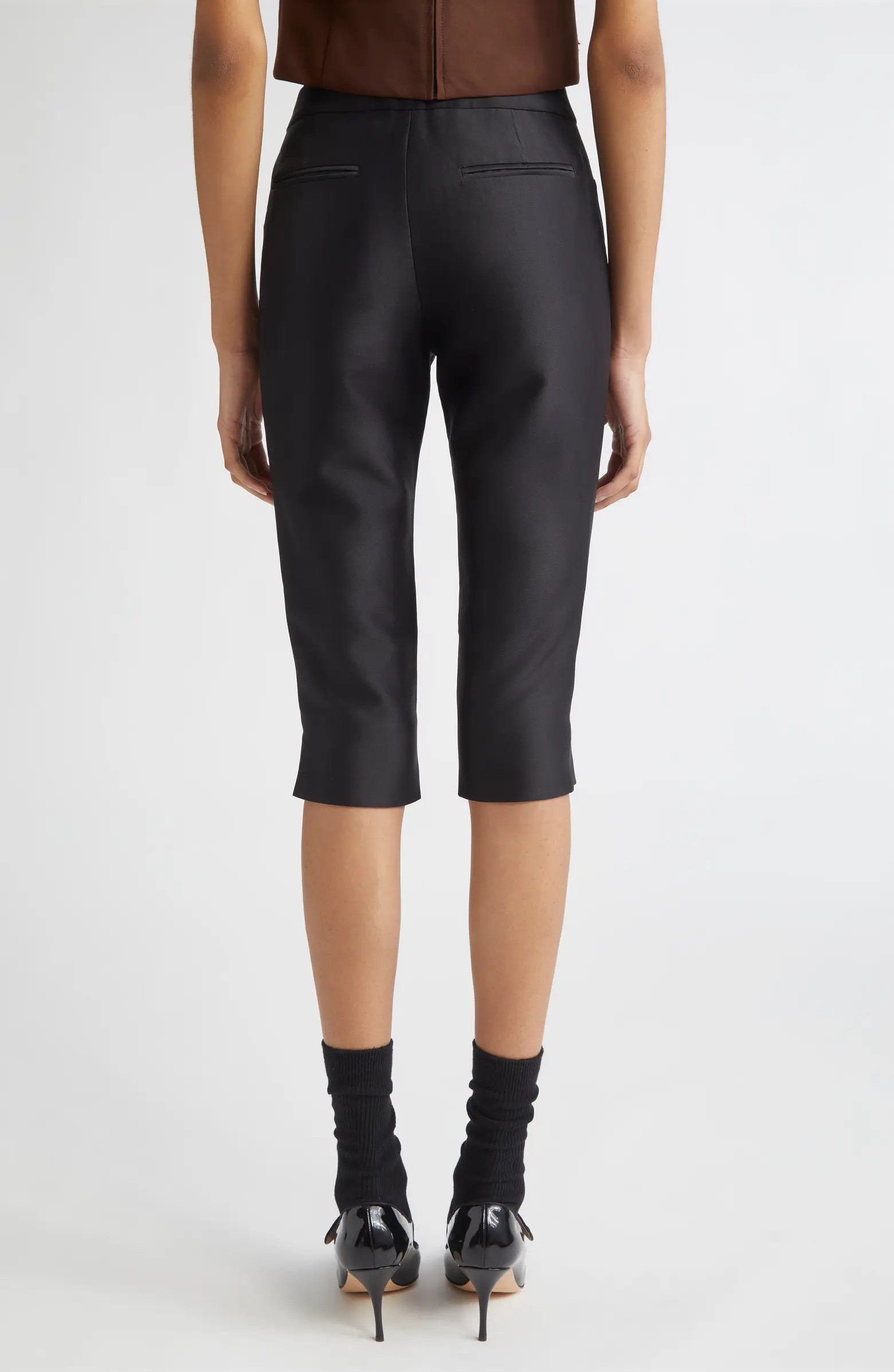 Satin Capri Pants | Nordstrom