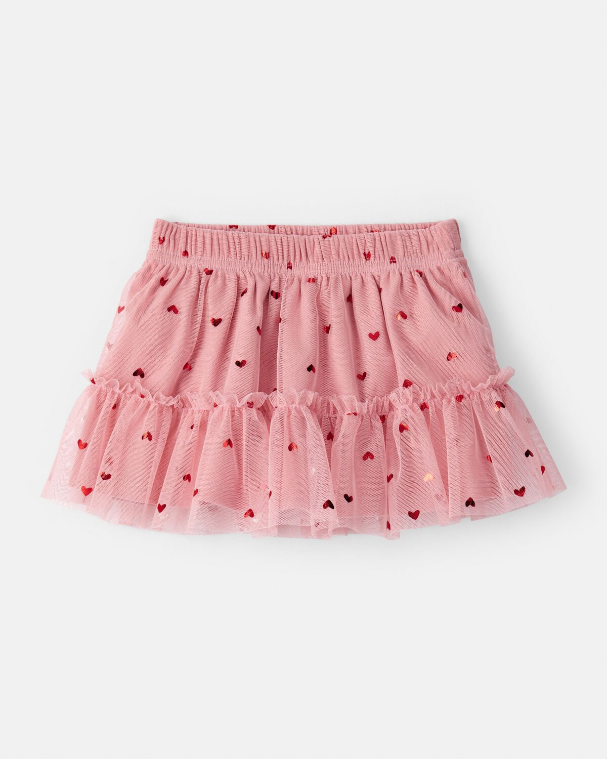 Baby Girl Heart Tulle Skort - Pink | Carter's Inc