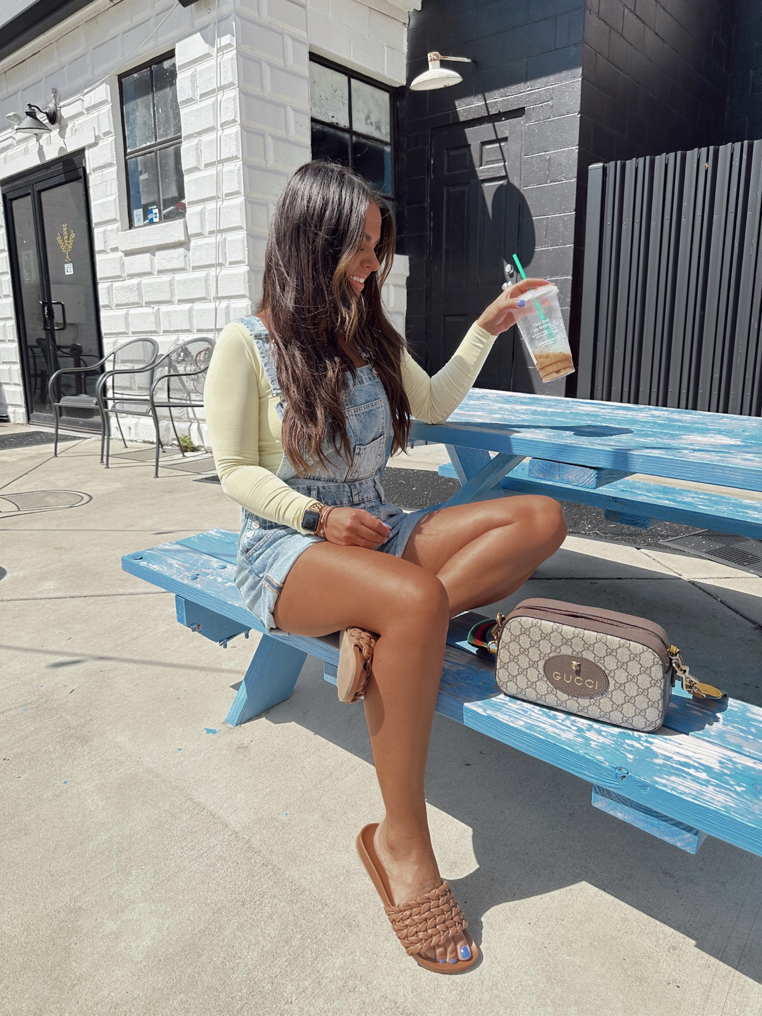 These are THE best Bodycon tops from @freepeople slim fitting, flattering and the material is so soft!! Comment ME for outfit details🌸🌞 

#LTKstyletip #LTKshoecrush