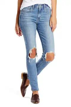 721 Ripped High Waist Skinny Jeans | Nordstrom