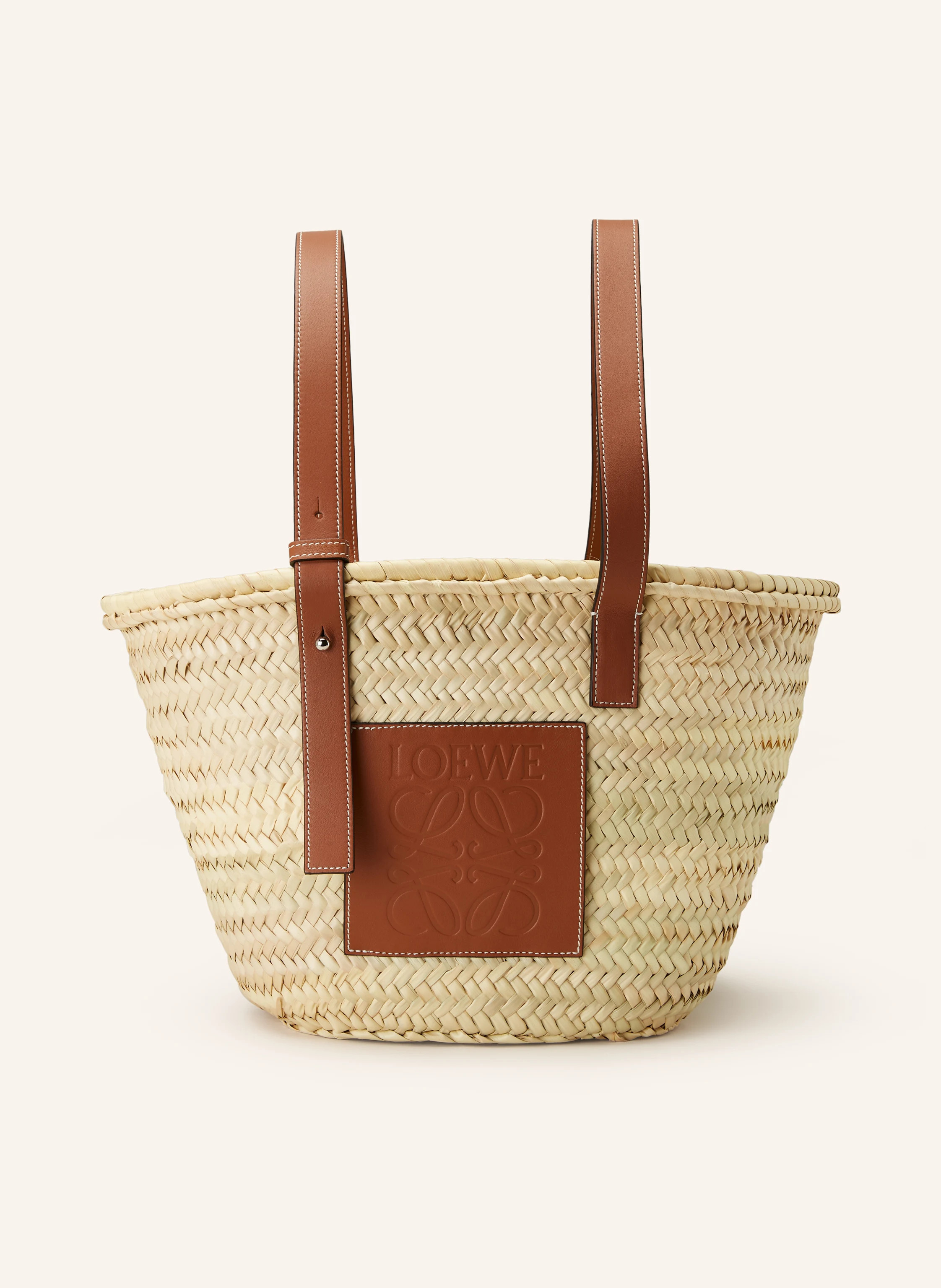 LOEWE Shopper BASKET MEDIUM LOEWE \u00d7 PAULA\u2019S IBIZA in natural tan | Breuninger (DACH)