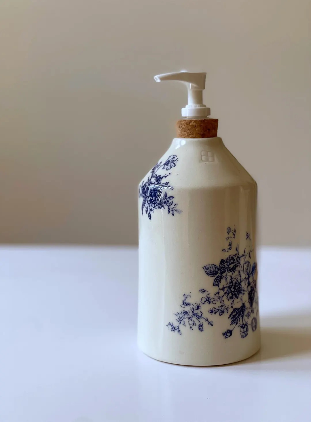 Floral Tapestry Porcelain Soap Pump - Etsy | Etsy (US)