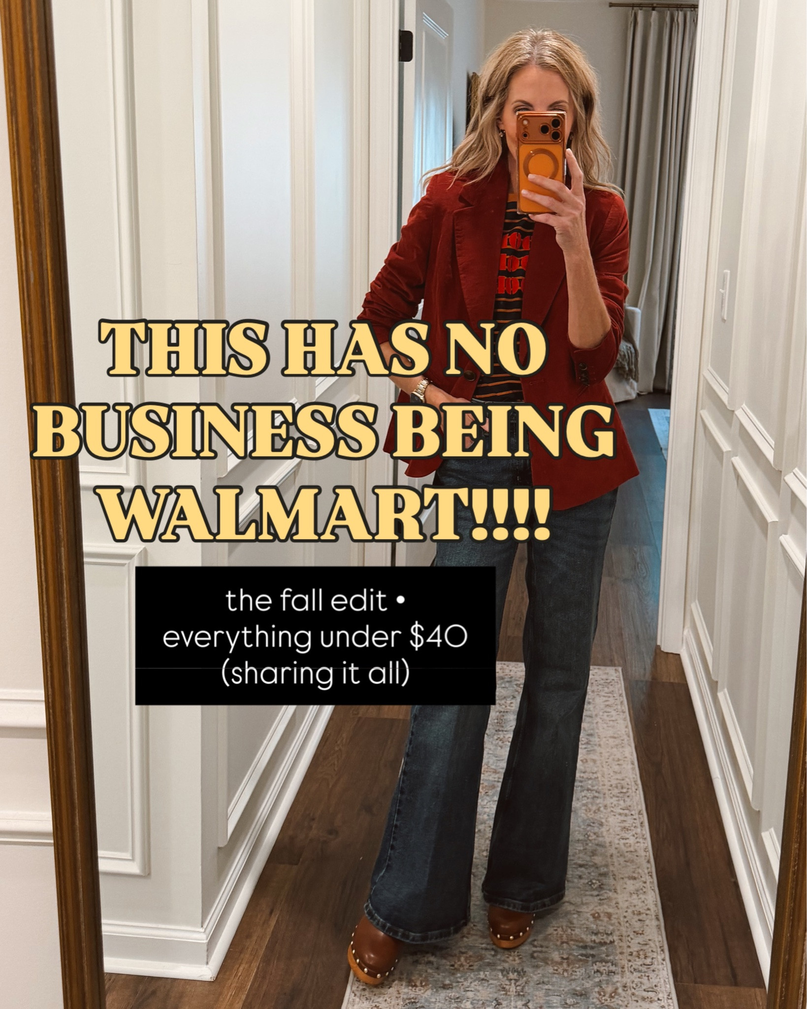 Walmart fall has officially gotten out of hand. 😂 These new Walmart fall fashion finds are giving Anthro, Madewell + J.Crew energy without the price tag—and I seriously cannot believe how GOOD everything looks. The textures, rich fall colors, denim, corduroy, fringe, jackets and easy work-to-weekend outfits… Walmart understood the assignment. 👏 Comment FALL or YES and I’ll send you ALL the links—i😉

And the best part? Everything I’m sharing is under $40! Affordable fall style at 50 that looks anything but affordable. 🍂

#walmartfashion #falloutfits #affordablefash

Comment FALL below to receive a DM with the link to this post on my LTK ⬇ https://liketk.it/6mPg1