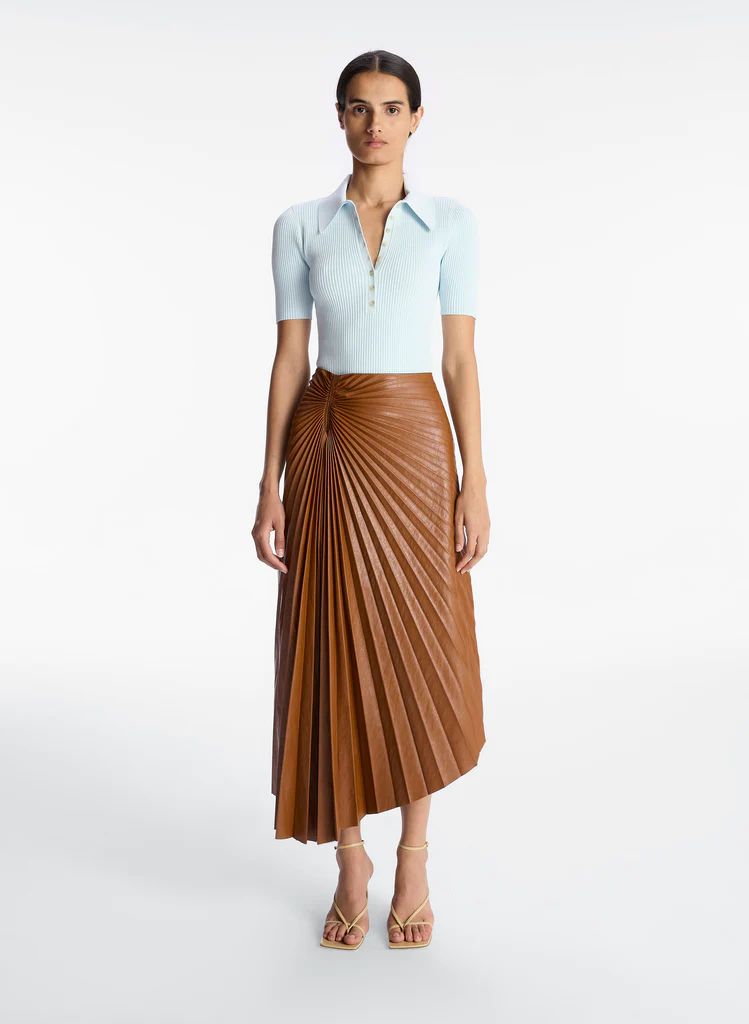 Tracy Vegan Leather Skirt | A.L.C