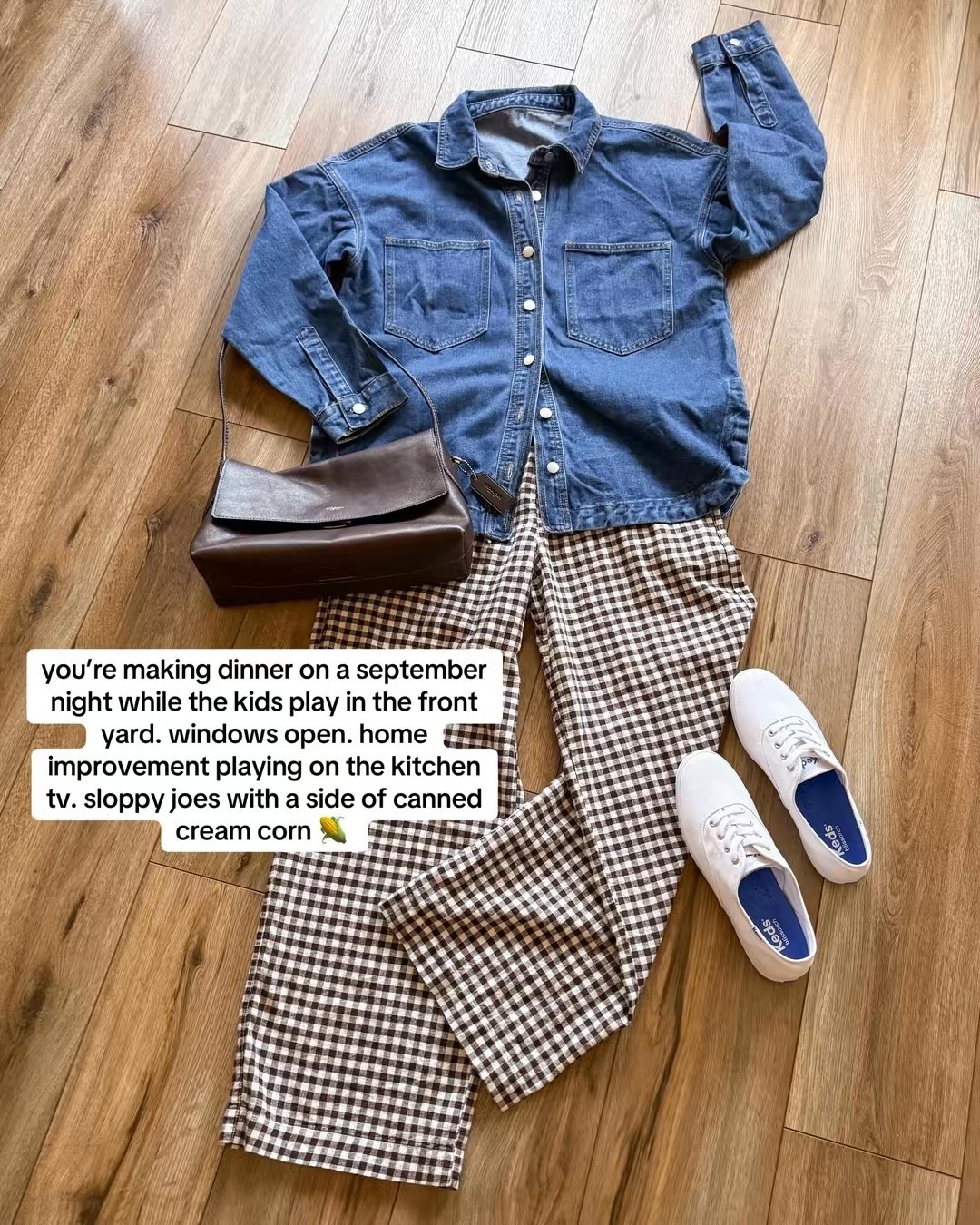 90s inspired outfits. gingham pants. denim top.

#LTKSeasonal #LTKstorytime #LTKSaleAlert