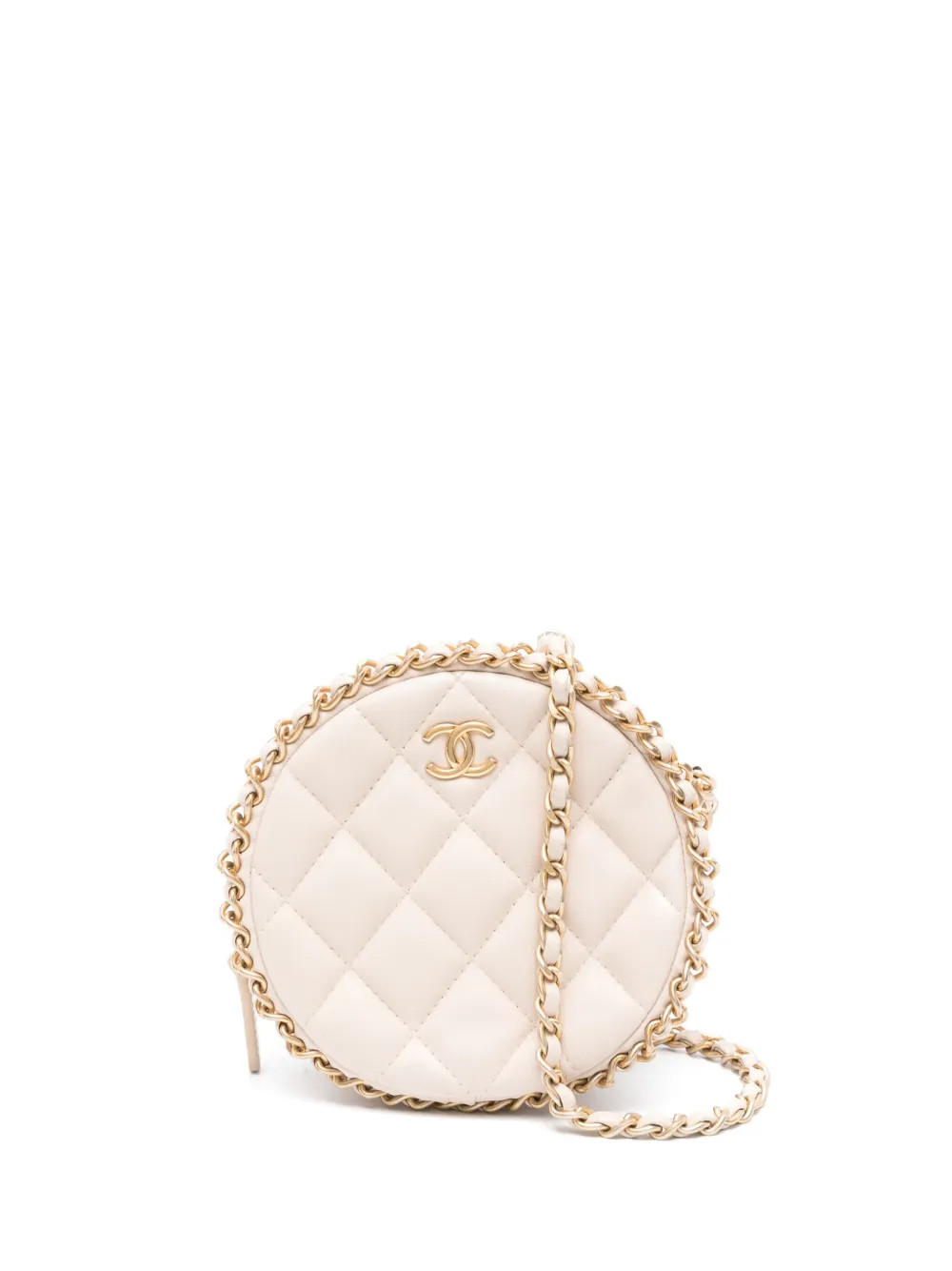 Interlocking-CC leather crossbody bag | Farfetch Global