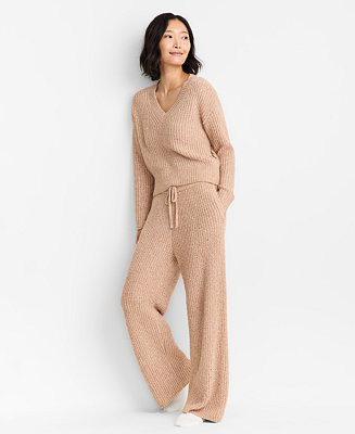 State of Day Women's Chenille Sweater & Pant Set, XS-3X, Macy's Exclusive - Macy's | Macy's