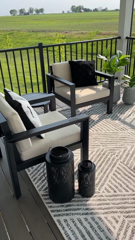 This patio furniture from my friends at @havenway is the perfect addition to complete this calming outdoor space. I love this sleek modern vibes it brings to the deck. I styled the space with a few of my favorite pieces. Today is the last day of school here, now we are ready for summer!


#LTKSeasonal #LTKhome