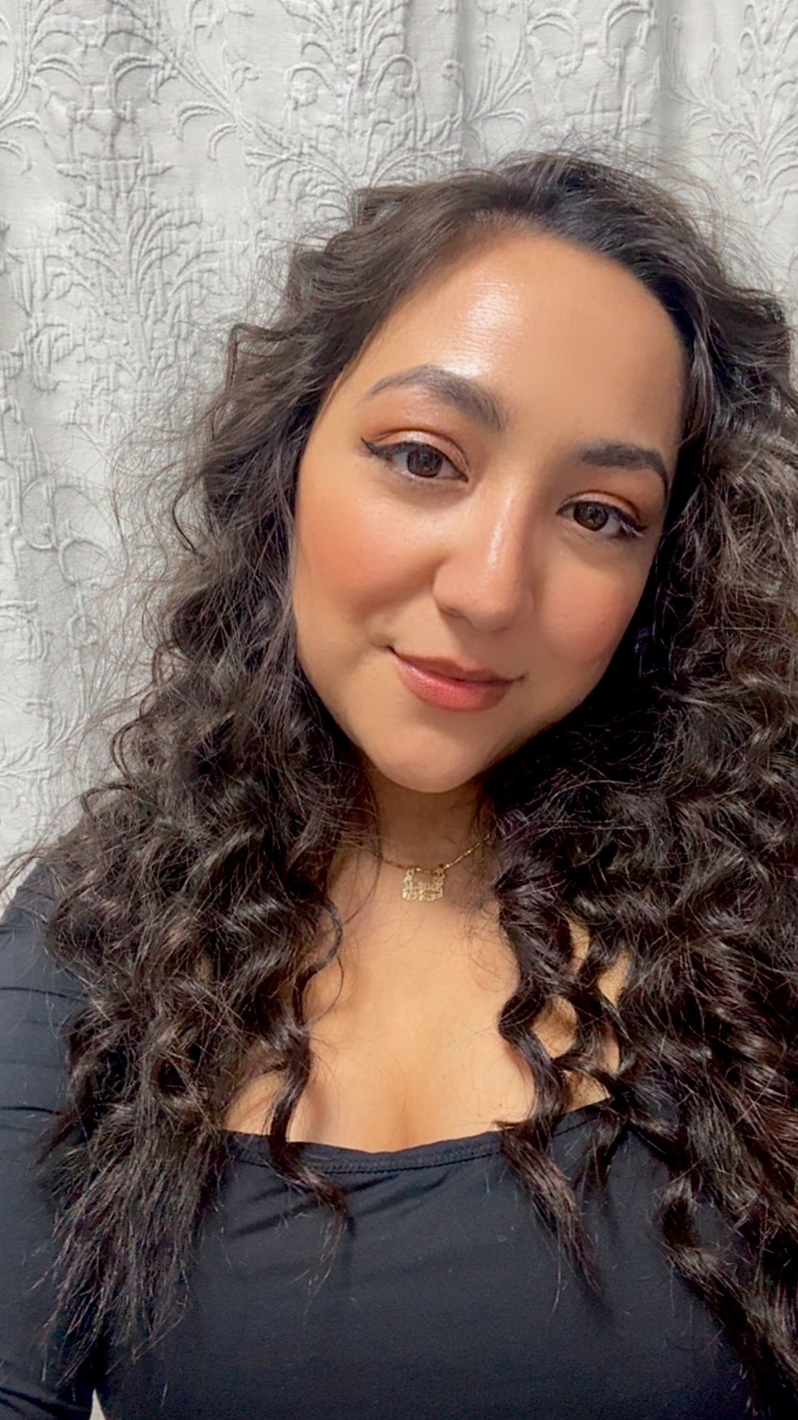 My go to makeup routine! Listing all my makeup essentials, including the foundation I use, lipstick, lipgloss, blush, eyeshadow, and eyeliner! I’m no makeup artist but I’ve fallen in love with these makeup products, and I feel good about wearing this look for any occasion. I also used a curling wand to get this voluminous curly hair style!

#curlyhair #curlingwand #amazon #amazonfind #makeup #makeuproutine #midsize #ltkmidsize #tan #brownskin #latina #eyeliner #blush #eyeshadow #lipstick #lipgloss #skincare #ltkunder100 #ltkunder50 #trend #trending #valentinesday #valentinesdayoutfit #weddingmakeup #ltkselfcare

#LTKBeauty #LTKootd #LTKgrwm