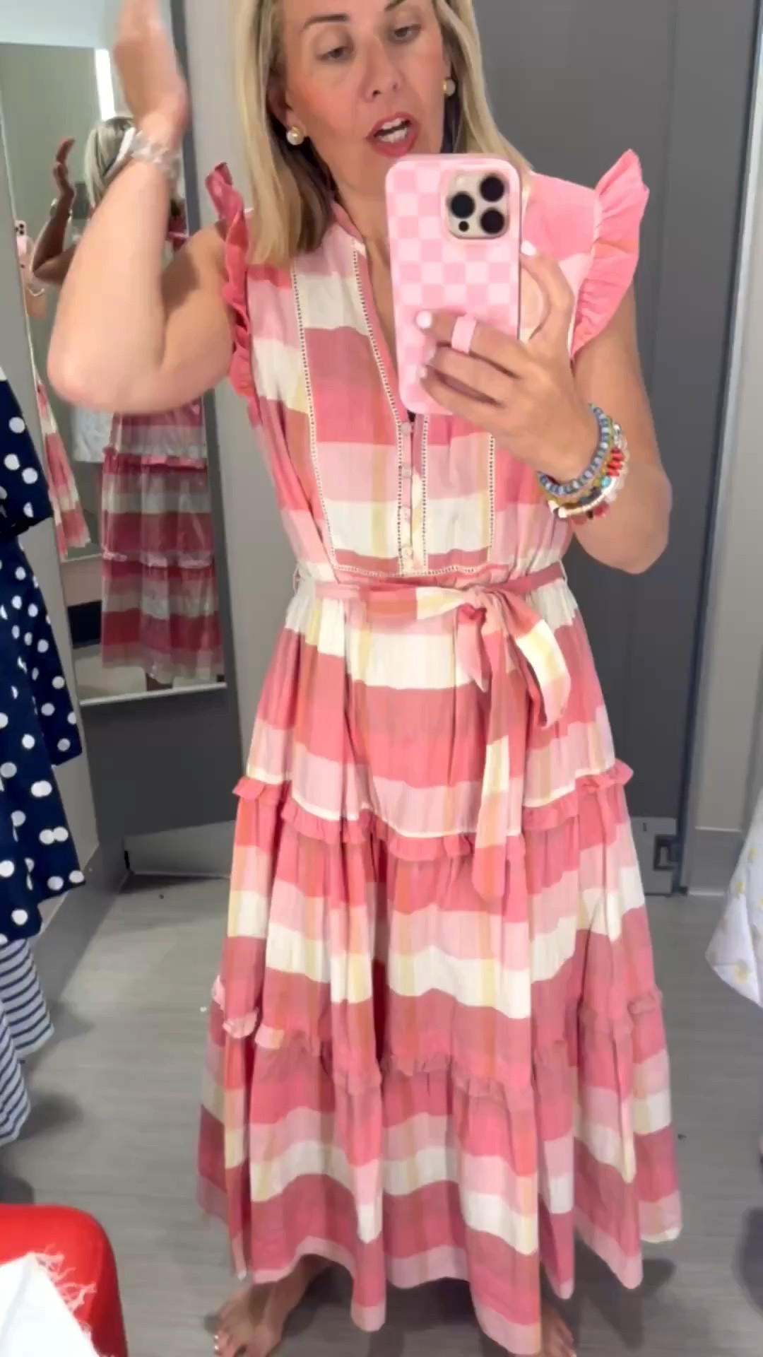 Wow, Tar-jay you’ve outdone done yourself with this one! I’m in medium but just ordered size small stat! This is gorgeous! ￼

 *Use code Catherine20 for 20% off my bracelets 
 *Use code Mixandmatchmadness at Loopy

#LTKOver40 #LTKSeasonal #LTKdayinmylife
