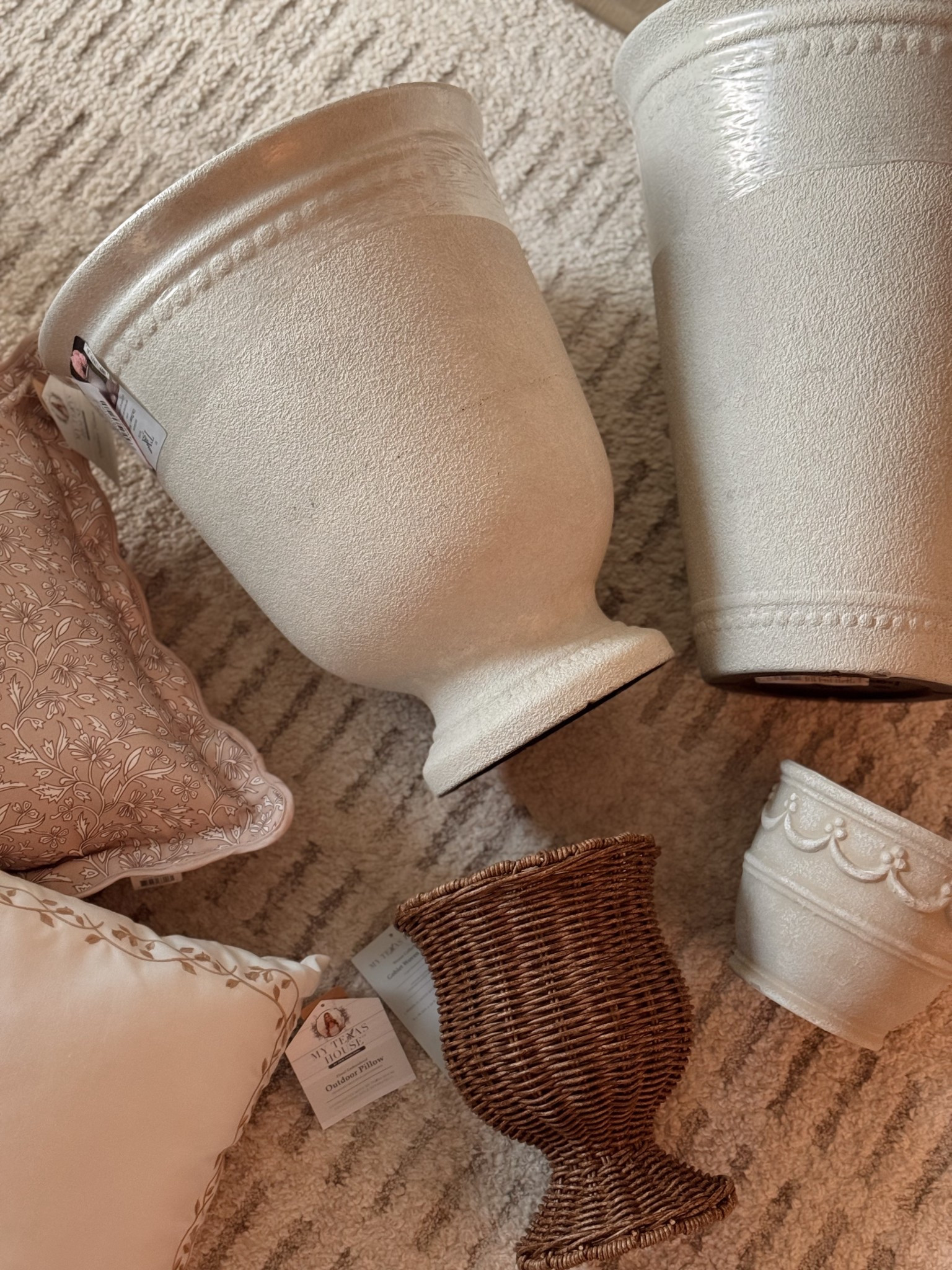 New outdoor finds from Walmart! These are making me so excited for spring! Can’t wait to fill those planters with all the pretty flowers 🌸🫶🏽

#LTKSeasonal #LTKHome