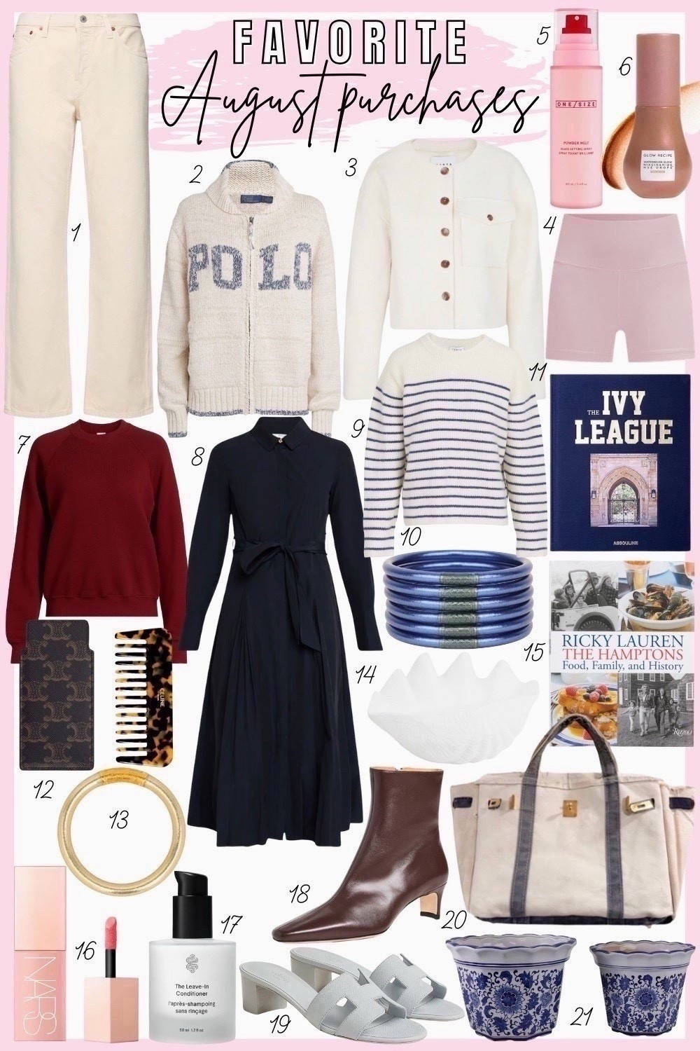 Favorite August buys! Head to Styledjen.com for all the details!



#LTKHoliday #LTKGiftGuide #LTKSeasonal