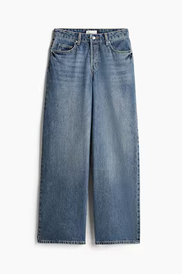 Weite Jeans - Denimblau - Ladies | H&M AT | H&M (DE, AT, CH, NL, FI)