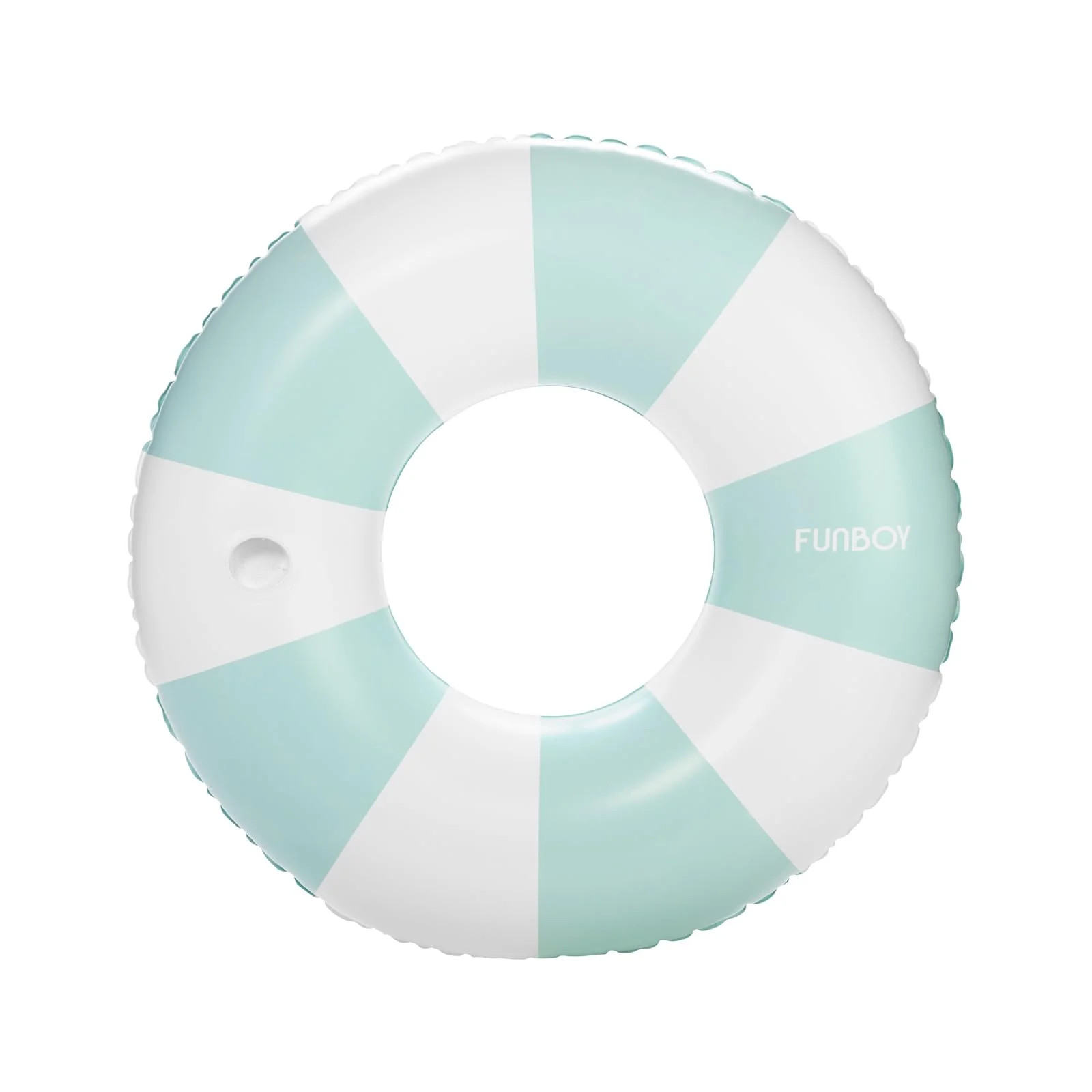 Giant Vintage Baby Blue Stripe Inflatable Tube Pool Float With Cup Holder 48" Large Pool Float Fo... | Walmart (US)