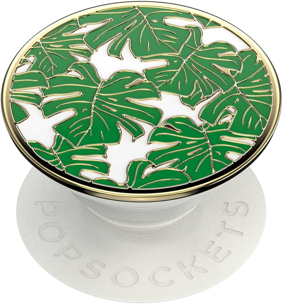 PopSockets Agarre para teléfono con soporte expansible, esmalte Nature PopGrip - Esmalte Monster... | Amazon (US)