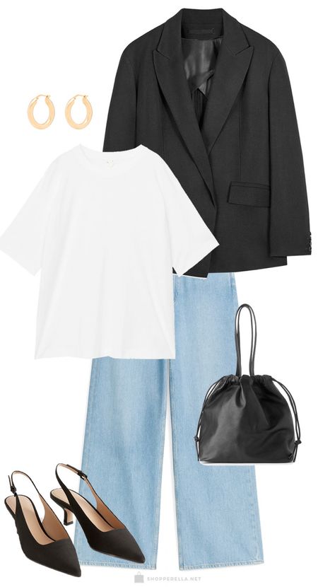 Capsule wardrobe outfit of the day #capsule #wardrobe #outfit #ootd #simple #casual

#LTKFind #LTKstyletip #LTKworkwear
