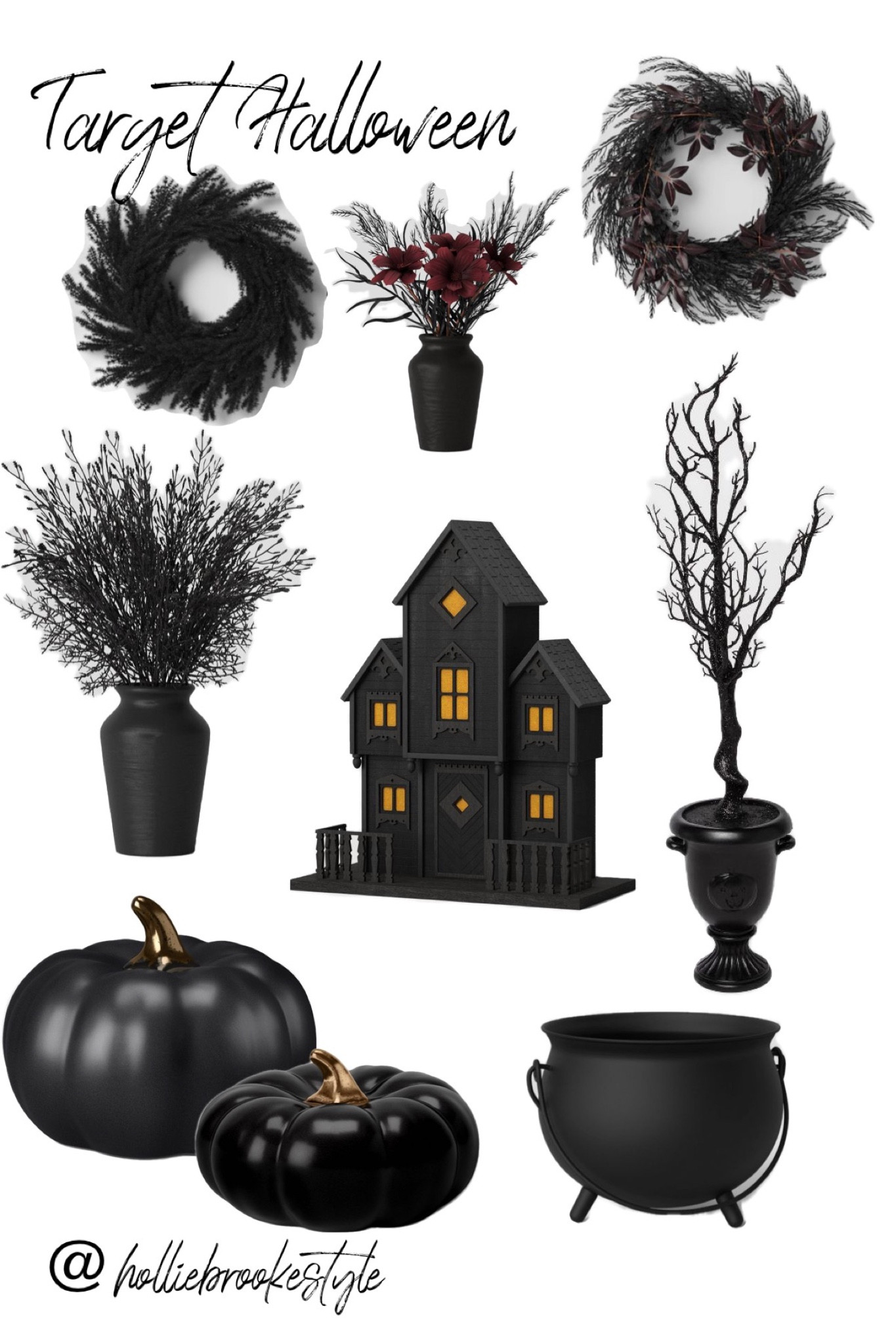 Target Halloween decor

Black Halloween decor
Black pumpkins
Halloween decor
Halloween wreath
Black stems
Target find
Faux pumpkin
Black tree 
Halloween arrangement


#LTKHalloween #LTKhome #LTKHoliday