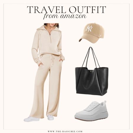 Perfect travel outfit from Amazon! This set is an EXACT dupe from the spanx one and it’s SO soft! I have it in multiple colors.

Amazon finds / Amazon travel outfit / travel outfit / sneakers / spring shoes 

#LTKtravel #LTKfindsunder50 #LTKshoecrush