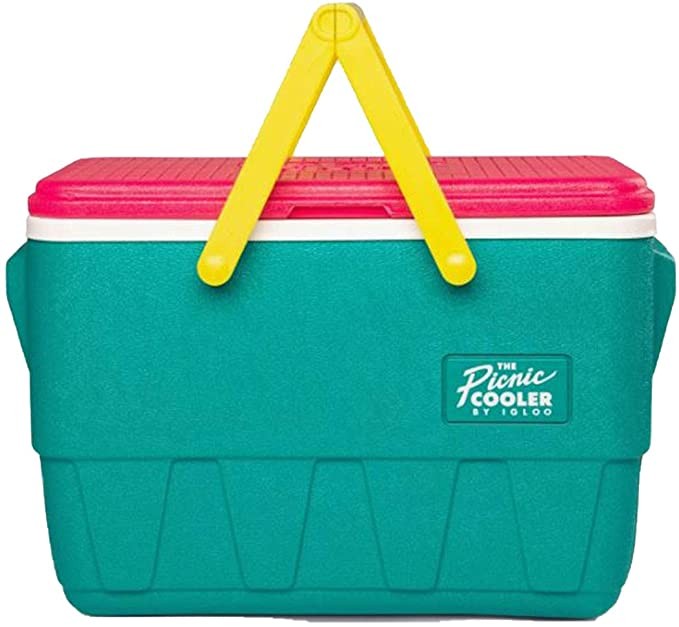 Igloo Retro Jade 25 Qt Lunch Picnic Basket Cooler | Amazon (US)