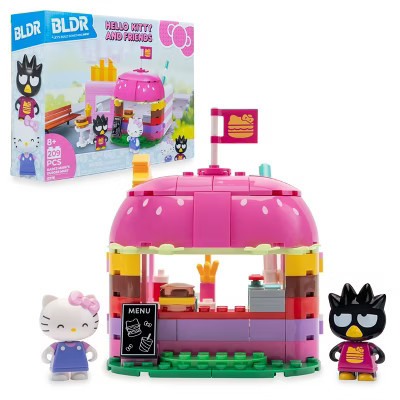 Hello Kitty & Friends Burger Mart with Hello Kitty & Pochacco Building Set | Target