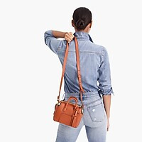 Harper mini satchel in Italian leather | J. Crew US